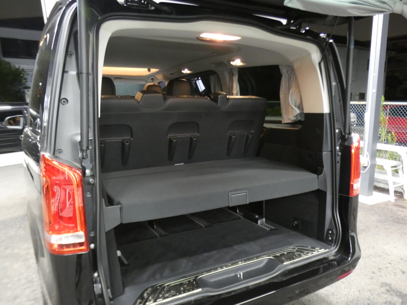 メルセデスベンツ Vクラス V220d ﾏﾙｺﾎﾟｰﾛﾎﾗｲｿﾞﾝ ﾚｰﾀﾞｰｾｰﾌﾃｨPKG　ﾎﾟｯﾌﾟｱｯﾌﾟﾙｰﾌ 最大5名就寝可能 回転式ｼｰﾄ 黒本革/ﾋｰﾀｰ HDDﾅﾋﾞ 地ﾃﾞｼﾞ 360度ｶﾒﾗ 純正ﾄﾞﾗﾚｺ 両側ﾊﾟﾜｰｽﾗｲﾄﾞﾄﾞｱ LEDﾗｲﾄ/ｵｰﾄHB　2年保証付