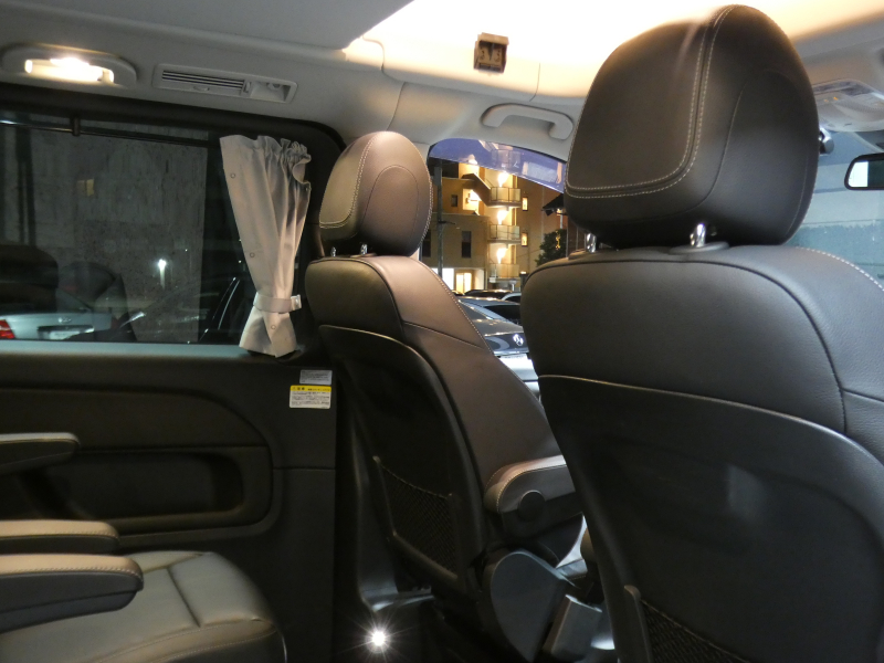 メルセデスベンツ Vクラス V220d ﾏﾙｺﾎﾟｰﾛﾎﾗｲｿﾞﾝ ﾚｰﾀﾞｰｾｰﾌﾃｨPKG　ﾎﾟｯﾌﾟｱｯﾌﾟﾙｰﾌ 最大5名就寝可能 回転式ｼｰﾄ 黒本革/ﾋｰﾀｰ HDDﾅﾋﾞ 地ﾃﾞｼﾞ 360度ｶﾒﾗ 純正ﾄﾞﾗﾚｺ 両側ﾊﾟﾜｰｽﾗｲﾄﾞﾄﾞｱ LEDﾗｲﾄ/ｵｰﾄHB　2年保証付