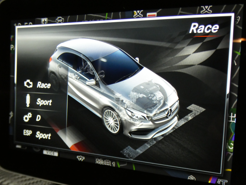 AMG Aクラス A45 4MATIC ﾚｰﾀﾞｰｾｰﾌﾃｨPKG　後期 381ps AMGﾊﾟﾌｫｰﾏﾝｽEX AMGｴｱﾛ&18AW ｷｰﾚｽｺﾞｰ 黒本革ｼｰﾄ/ﾋｰﾀｰ ﾅﾋﾞTV Aｶｰﾌﾟﾚｲ Bｶﾒﾗ ﾀﾞｲﾅﾐｯｸｾﾚｸﾄ LEDﾗｲﾄ ｱﾀﾞﾌﾟﾃｨﾌﾞHB ﾊﾟﾄﾞﾙｼﾌﾄ　2年保証付