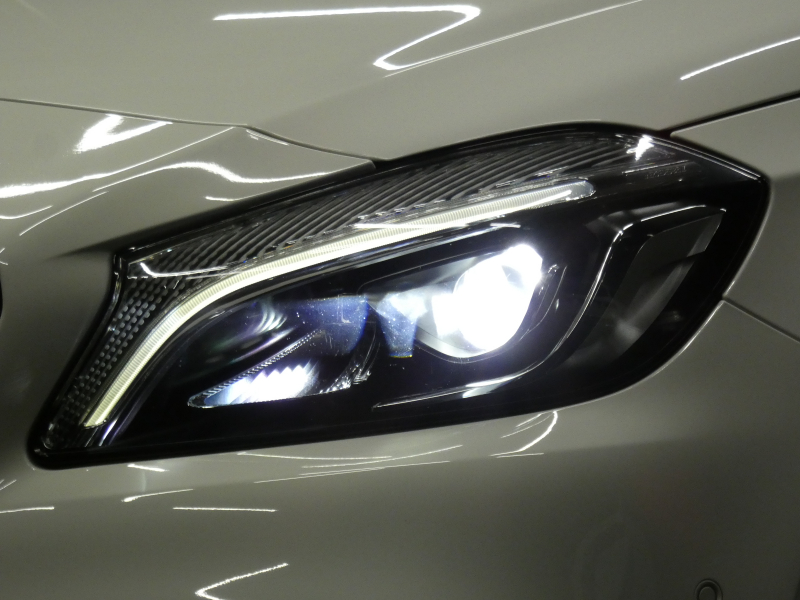 AMG Aクラス A45 4MATIC ﾚｰﾀﾞｰｾｰﾌﾃｨPKG　後期 381ps AMGﾊﾟﾌｫｰﾏﾝｽEX AMGｴｱﾛ&18AW ｷｰﾚｽｺﾞｰ 黒本革ｼｰﾄ/ﾋｰﾀｰ ﾅﾋﾞTV Aｶｰﾌﾟﾚｲ Bｶﾒﾗ ﾀﾞｲﾅﾐｯｸｾﾚｸﾄ LEDﾗｲﾄ ｱﾀﾞﾌﾟﾃｨﾌﾞHB ﾊﾟﾄﾞﾙｼﾌﾄ　2年保証付