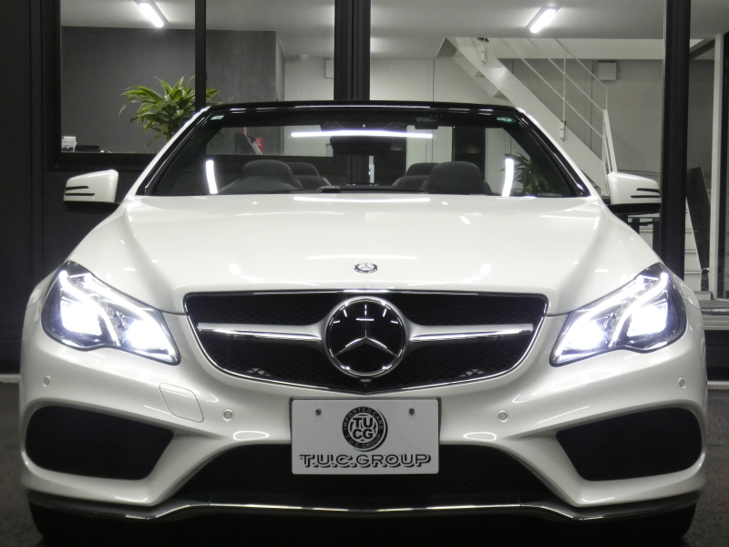 メルセデスベンツ Eクラス E250 ｶﾌﾞﾘｵﾚ AMGｽﾎﾟｰﾂ&ﾚｰﾀﾞｰｾｰﾌﾃｨPKG　後期 ﾌﾞﾗｯｸｿﾌﾄﾄｯﾌﾟ AMGｴｱﾛ&18AW ｷｰﾚｽｺﾞｰ 黒本革/ﾋｰﾀｰ/ﾏﾙﾁｺﾝﾄﾛｰﾙｼｰﾄB ﾅﾋﾞ 地ﾃﾞｼﾞ 360度ｶﾒﾗ ﾄﾞﾗﾚｺ LEDﾍｯﾄﾞﾗｲﾄ/自動ﾊｲﾋﾞｰﾑ　2年保証付