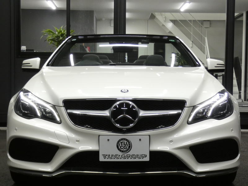 メルセデスベンツ Eクラス E250 ｶﾌﾞﾘｵﾚ AMGｽﾎﾟｰﾂ&ﾚｰﾀﾞｰｾｰﾌﾃｨPKG　後期 ﾌﾞﾗｯｸｿﾌﾄﾄｯﾌﾟ AMGｴｱﾛ&18AW ｷｰﾚｽｺﾞｰ 黒本革/ﾋｰﾀｰ/ﾏﾙﾁｺﾝﾄﾛｰﾙｼｰﾄB ﾅﾋﾞ 地ﾃﾞｼﾞ 360度ｶﾒﾗ ﾄﾞﾗﾚｺ LEDﾍｯﾄﾞﾗｲﾄ/自動ﾊｲﾋﾞｰﾑ　2年保証付