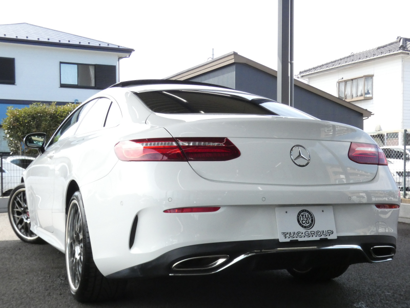 メルセデスベンツ Eクラス E300 ｸｰﾍﾟ ｽﾎﾟｰﾂ ｴｸｽｸﾙｰｼﾌﾞ&ﾚｰﾀﾞｰｾｰﾌﾃｨPKG　245ps AMGｴｱﾛ MAVERICK20ｲﾝﾁAW ｷｰﾚｽｺﾞｰ ﾅｯﾊﾟ黒革 ﾍﾞﾝﾁﾚｰﾀｰ&ﾏｯｻｰｼﾞ ﾊﾟﾉﾗﾏｻﾝﾙｰﾌ ﾅﾋﾞTV 360ｶﾒﾗ Aｶｰﾌﾟﾚｲ Burmester ﾍｯﾄﾞｱｯﾌﾟD ｴｱﾊﾞﾗﾝｽPKG ｵｰﾄﾄﾗﾝｸ　2年保証付