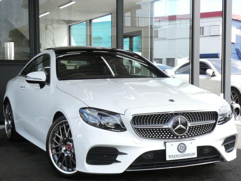 メルセデスベンツ Eクラス E300 ｸｰﾍﾟ ｽﾎﾟｰﾂ ｴｸｽｸﾙｰｼﾌﾞ&ﾚｰﾀﾞｰｾｰﾌﾃｨPKG　245ps AMGｴｱﾛ MAVERICK20ｲﾝﾁAW ｷｰﾚｽｺﾞｰ ﾅｯﾊﾟ黒革 ﾍﾞﾝﾁﾚｰﾀｰ&ﾏｯｻｰｼﾞ ﾊﾟﾉﾗﾏｻﾝﾙｰﾌ ﾅﾋﾞTV 360ｶﾒﾗ Aｶｰﾌﾟﾚｲ Burmester ﾍｯﾄﾞｱｯﾌﾟD ｴｱﾊﾞﾗﾝｽPKG ｵｰﾄﾄﾗﾝｸ　2年保証付