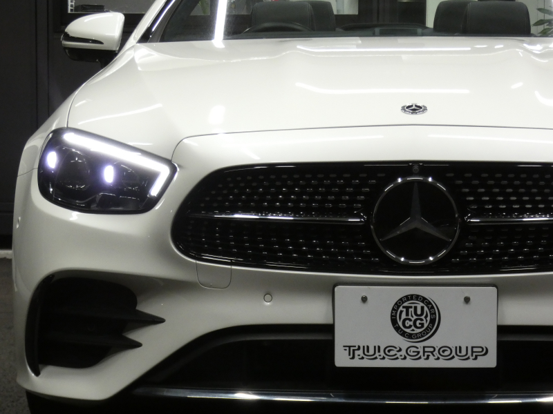 メルセデスベンツ Eクラス E200 ｶﾌﾞﾘｵﾚ ｽﾎﾟｰﾂ ﾚｻﾞｰ&ﾚｰﾀﾞｰｾｰﾌﾃｨPKG　後期 1ｵｰﾅｰ BSG搭載 meｺﾈｸﾄ AMGｴｱﾛ&19AW ﾌﾞﾗｯｸ幌 ﾌﾞﾗｯｸ革 ﾋｰﾀｰ&ｴｱｽｶｰﾌ MBUXﾅﾋﾞ 地ﾃﾞｼﾞ Aｶｰﾌﾟﾚｲ 360ｶﾒﾗ ﾄﾞﾗﾚｺ ﾍｯﾄﾞｱｯﾌﾟD Burmester ｴｱﾊﾞﾗﾝｽPKG　2年保証付