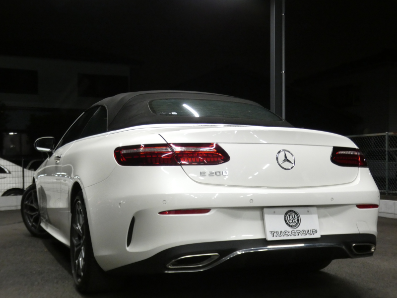 メルセデスベンツ Eクラス E200 ｶﾌﾞﾘｵﾚ ｽﾎﾟｰﾂ ﾚｻﾞｰ&ﾚｰﾀﾞｰｾｰﾌﾃｨPKG　後期 1ｵｰﾅｰ BSG搭載 meｺﾈｸﾄ AMGｴｱﾛ&19AW ﾌﾞﾗｯｸ幌 ﾌﾞﾗｯｸ革 ﾋｰﾀｰ&ｴｱｽｶｰﾌ MBUXﾅﾋﾞ 地ﾃﾞｼﾞ Aｶｰﾌﾟﾚｲ 360ｶﾒﾗ ﾄﾞﾗﾚｺ ﾍｯﾄﾞｱｯﾌﾟD Burmester ｴｱﾊﾞﾗﾝｽPKG　2年保証付