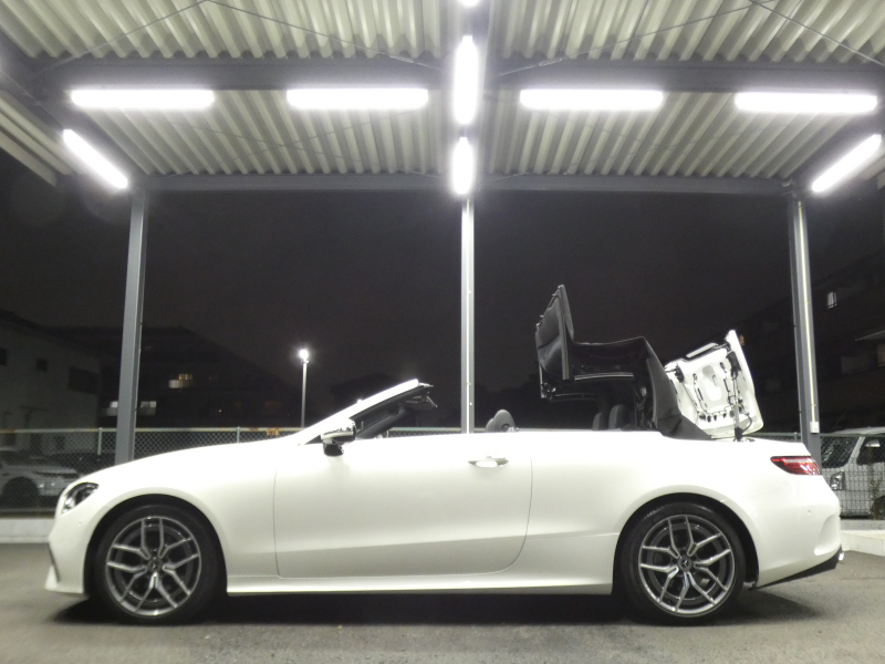 メルセデスベンツ Eクラス E200 ｶﾌﾞﾘｵﾚ ｽﾎﾟｰﾂ ﾚｻﾞｰ&ﾚｰﾀﾞｰｾｰﾌﾃｨPKG　後期 1ｵｰﾅｰ BSG搭載 meｺﾈｸﾄ AMGｴｱﾛ&19AW ﾌﾞﾗｯｸ幌 ﾌﾞﾗｯｸ革 ﾋｰﾀｰ&ｴｱｽｶｰﾌ MBUXﾅﾋﾞ 地ﾃﾞｼﾞ Aｶｰﾌﾟﾚｲ 360ｶﾒﾗ ﾄﾞﾗﾚｺ ﾍｯﾄﾞｱｯﾌﾟD Burmester ｴｱﾊﾞﾗﾝｽPKG　2年保証付