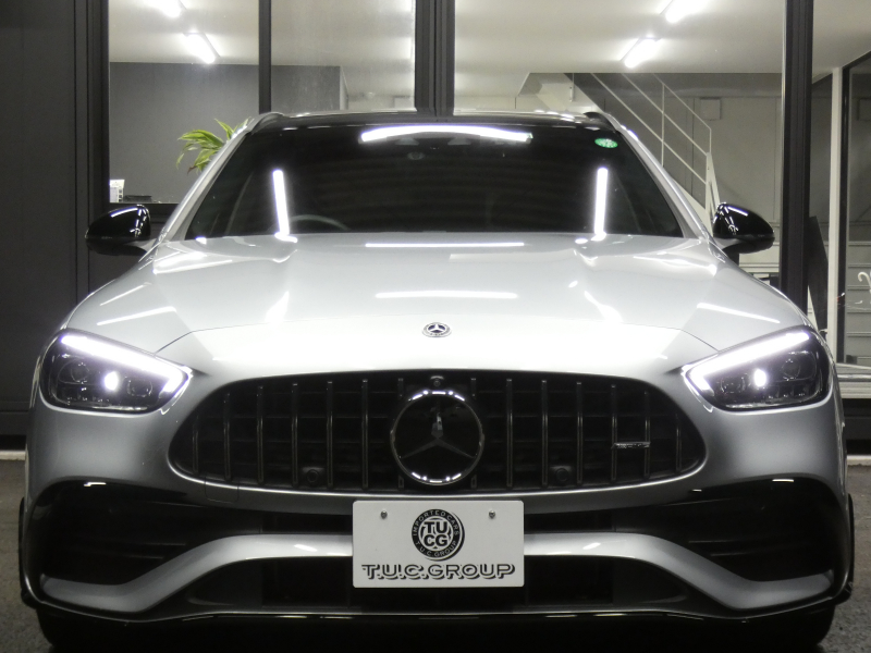 AMG Cクラス C43 4MATIC ｽﾃｰｼｮﾝﾜｺﾞﾝ AMGﾅｲﾄ&ﾚｰﾀﾞｰｾｰﾌﾃｨPKG　BSG搭載 現行型 AMGｴｱﾛ&19AW ﾊﾟﾌｫｰﾏﾝｽｻｳﾝﾄﾞ ﾘｱｱｸｽﾙｽﾃｱﾘﾝｸﾞ 赤黒革ｼｰﾄ/ﾋｰﾀｰ/ﾍﾞﾝﾁﾚｰﾀｰ ﾊﾟﾉﾗﾏSR MBUXﾅﾋﾞ 地ﾃﾞｼﾞ 360ｶﾒﾗ Burmester HUD DIGITALﾗｲﾄ　2年保証付