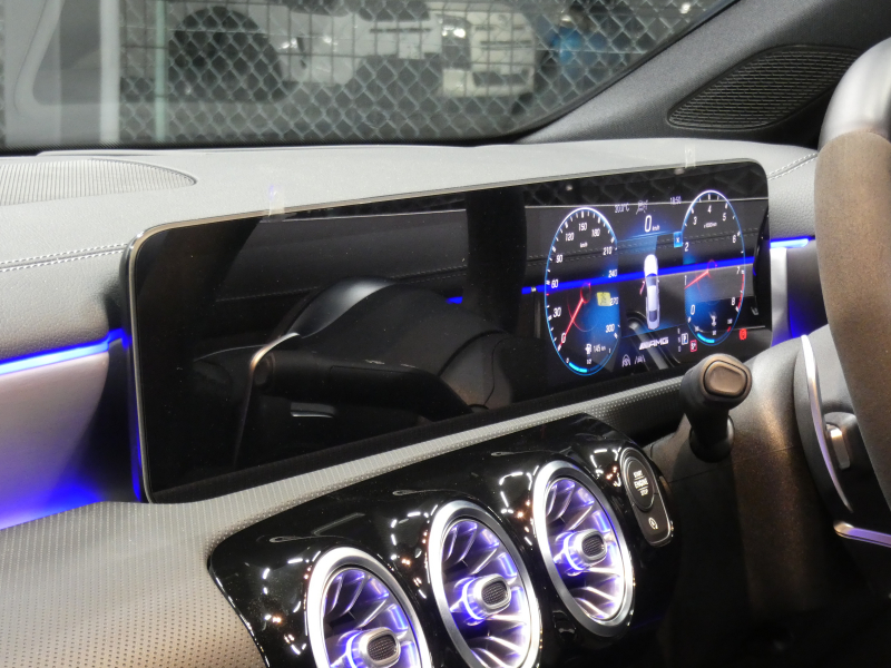 AMG CLAクラス CLA45 S 4MATIC+ AMGパフォーマンス&AMGアドバンスド&レーダーセーフティPKG 421ps AMGパフォーマンスシート&ステアリング&エグゾースト 灰黒革/ベンチレーター パノラマSR MBUXナビ 地デジ 360度カメラ Burmester ヘッドアップD ドラレコ LEDヘッドライト 2年保証付