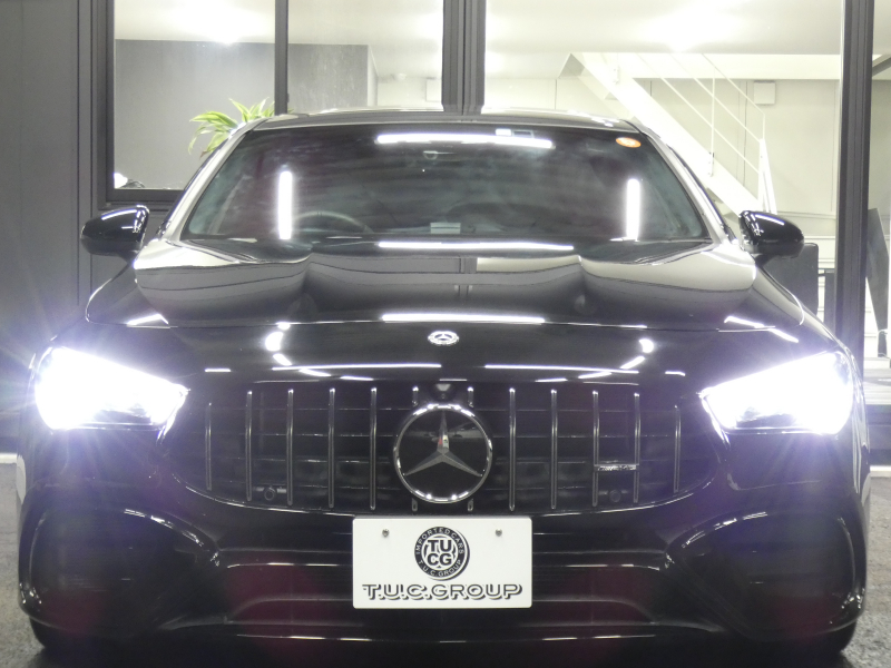 AMG CLAクラス CLA45 S 4MATIC+ AMGパフォーマンス&AMGアドバンスド&レーダーセーフティPKG 421ps AMGパフォーマンスシート&ステアリング&エグゾースト 灰黒革/ベンチレーター パノラマSR MBUXナビ 地デジ 360度カメラ Burmester ヘッドアップD ドラレコ LEDヘッドライト 2年保証付
