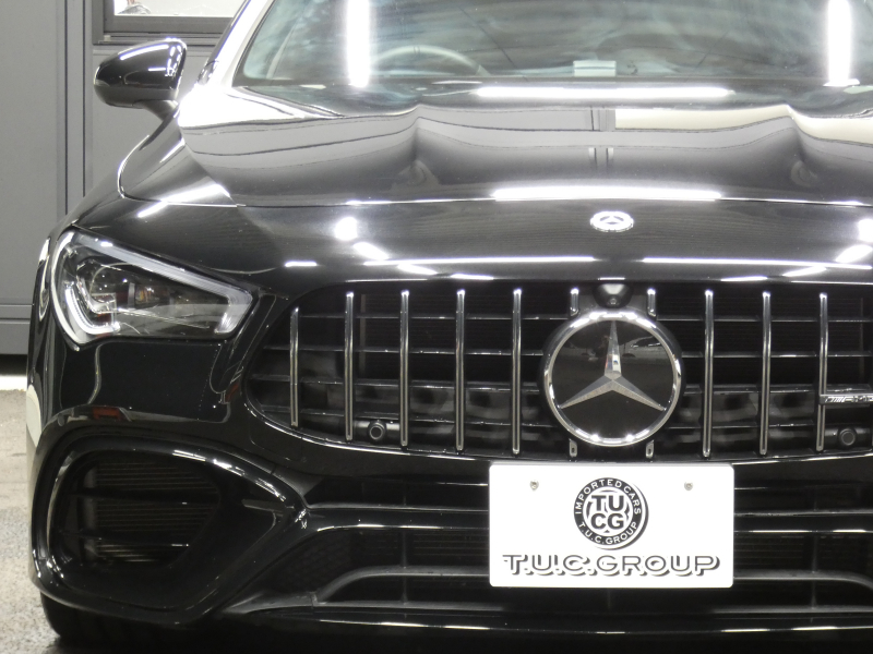 AMG CLAクラス CLA45 S 4MATIC+ AMGパフォーマンス&AMGアドバンスド&レーダーセーフティPKG 421ps AMGパフォーマンスシート&ステアリング&エグゾースト 灰黒革/ベンチレーター パノラマSR MBUXナビ 地デジ 360度カメラ Burmester ヘッドアップD ドラレコ LEDヘッドライト 2年保証付