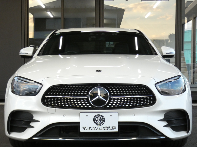 メルセデスベンツ Eクラス E200 ｽﾎﾟｰﾂ AMGﾗｲﾝｲﾝﾃﾘｱ&ｴｸｽｸﾙｰｼﾌﾞ&ﾚｰﾀﾞｰｾｰﾌﾃｨPKG　後期 1ｵｰﾅｰ BSG搭載 AMGｴｱﾛ&19AW ﾅｯﾊﾟ革/前後ﾋｰﾀｰ MBUXﾅﾋﾞ 地ﾃﾞｼﾞ AppleCarPlay 360度ｶﾒﾗ Burmester ﾍｯﾄﾞｱｯﾌﾟD ｵｰﾄﾄﾗﾝｸ　2年保証付