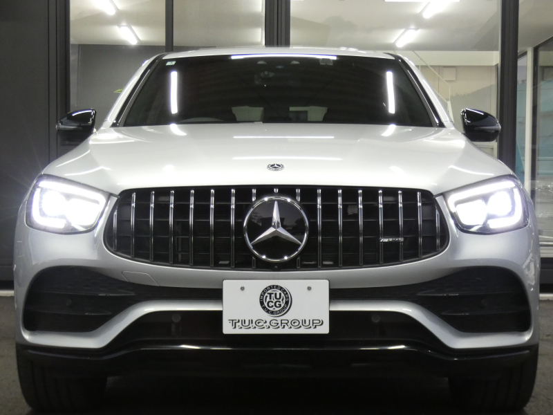 AMG GLCクーペ GLC43 4MATIC ｸｰﾍﾟ ﾚｻﾞｰｴｸｽｸﾙｰｼﾌﾞ&ﾚｰﾀﾞｰｾｰﾌﾃｨPKG　後期 390ps meｺﾈｸﾄ 黒革/ﾍﾞﾝﾁﾚｰﾀｰ ｻﾝﾙｰﾌ MBUXﾅﾋﾞ 地ﾃﾞｼﾞ 360ｶﾒﾗ ﾍｯﾄﾞｱｯﾌﾟD Burmester ｴｱﾊﾞﾗﾝｽPKG 前後ﾄﾞﾗﾚｺ LEDﾍｯﾄﾞﾗｲﾄ AMGｴｱﾛ/20ｲﾝﾁAW　2年保証付