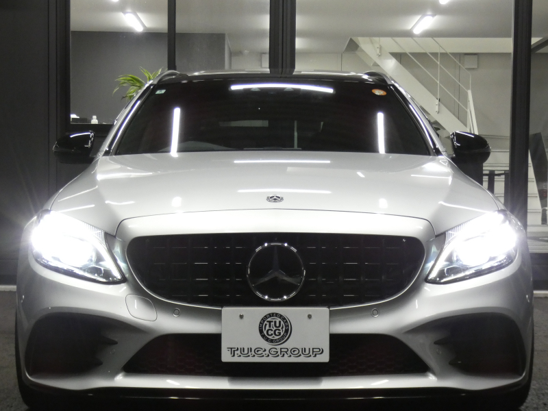 AMG Cクラス C43 4MATIC ｽﾃｰｼｮﾝﾜｺﾞﾝ ﾚｰﾀﾞｰｾｰﾌﾃｨPKG　後期 390ps meｺﾈｸﾄ AMGｴｱﾛ/19AW KWﾀﾞｳﾝｻｽ 黒本革 ﾊﾟﾉﾗﾏSR HDDﾅﾋﾞ 地ﾃﾞｼﾞ Appleｶｰﾌﾟﾚｲ ﾍｯﾄﾞｱｯﾌﾟD Burmester ｴｱﾊﾞﾗﾝｽPKG ｵｰﾄﾃｰﾙｹﾞｰﾄ ﾏﾙﾁﾋﾞｰﾑLEDﾍｯﾄﾞﾗｲﾄ　2年保証付