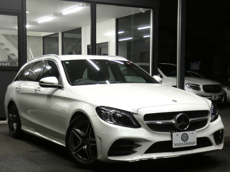 メルセデスベンツ Cクラス C200 ｽﾃｰｼｮﾝﾜｺﾞﾝ ｱﾊﾞﾝｷﾞｬﾙﾄﾞ AMGﾗｲﾝ ﾚｻﾞｰｴｸｽｸﾙｰｼﾌﾞ&ﾚｰﾀﾞｰｾｰﾌﾃｨPKG　後期 BSG搭載 9速AT meｺﾈｸﾄ 黒本革 HDDﾅﾋﾞ 地ﾃﾞｼﾞ Appleｶｰﾌﾟﾚｲ Bｶﾒﾗ ﾍｯﾄﾞｱｯﾌﾟD Burmester 液晶ﾒｰﾀｰ LEDﾍｯﾄﾞﾗｲﾄ 前後ﾄﾞﾗﾚｺ AMGｴｱﾛ&18AW　2年保証付