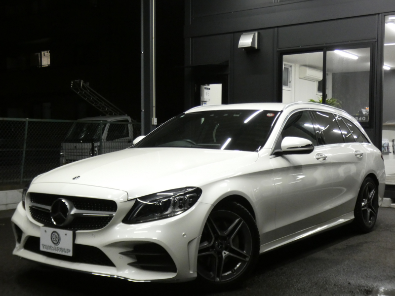 メルセデスベンツ Cクラス C200 ｽﾃｰｼｮﾝﾜｺﾞﾝ ｱﾊﾞﾝｷﾞｬﾙﾄﾞ AMGﾗｲﾝ ﾚｻﾞｰｴｸｽｸﾙｰｼﾌﾞ&ﾚｰﾀﾞｰｾｰﾌﾃｨPKG　後期 BSG搭載 9速AT meｺﾈｸﾄ 黒本革 HDDﾅﾋﾞ 地ﾃﾞｼﾞ Appleｶｰﾌﾟﾚｲ Bｶﾒﾗ ﾍｯﾄﾞｱｯﾌﾟD Burmester 液晶ﾒｰﾀｰ LEDﾍｯﾄﾞﾗｲﾄ 前後ﾄﾞﾗﾚｺ AMGｴｱﾛ&18AW　2年保証付