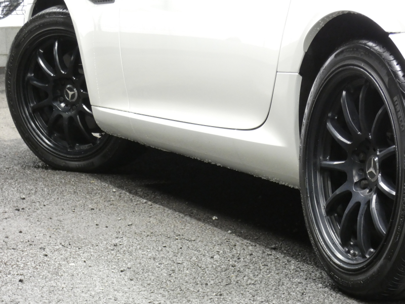 メルセデスベンツ SLKクラス SLK200 BL-EF ｽﾎﾟｰﾂ　WORK17ｲﾝﾁAW 黒本革ｼｰﾄ/ﾋｰﾀｰ/ｴｱｽｶｰﾌ HDDﾅﾋﾞ 地ﾃﾞｼﾞ ﾊﾞｯｸｶﾒﾗ 純正ﾄﾞﾗﾚｺ ﾊﾟﾄﾞﾙｼﾌﾄ ｷｾﾉﾝﾗｲﾄ/ｲﾝﾃﾘｼﾞｪﾝﾄﾗｲﾄ　2年保証付