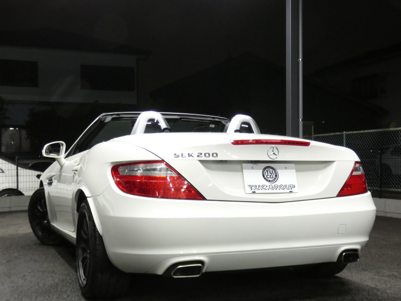 メルセデスベンツ SLKクラス SLK200 BL-EF ｽﾎﾟｰﾂ　WORK17ｲﾝﾁAW 黒本革ｼｰﾄ/ﾋｰﾀｰ/ｴｱｽｶｰﾌ HDDﾅﾋﾞ 地ﾃﾞｼﾞ ﾊﾞｯｸｶﾒﾗ 純正ﾄﾞﾗﾚｺ ﾊﾟﾄﾞﾙｼﾌﾄ ｷｾﾉﾝﾗｲﾄ/ｲﾝﾃﾘｼﾞｪﾝﾄﾗｲﾄ　2年保証付