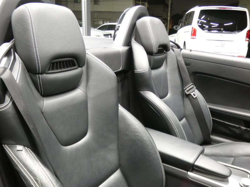 メルセデスベンツ SLKクラス SLK200 BL-EF ｽﾎﾟｰﾂ　WORK17ｲﾝﾁAW 黒本革ｼｰﾄ/ﾋｰﾀｰ/ｴｱｽｶｰﾌ HDDﾅﾋﾞ 地ﾃﾞｼﾞ ﾊﾞｯｸｶﾒﾗ 純正ﾄﾞﾗﾚｺ ﾊﾟﾄﾞﾙｼﾌﾄ ｷｾﾉﾝﾗｲﾄ/ｲﾝﾃﾘｼﾞｪﾝﾄﾗｲﾄ　2年保証付