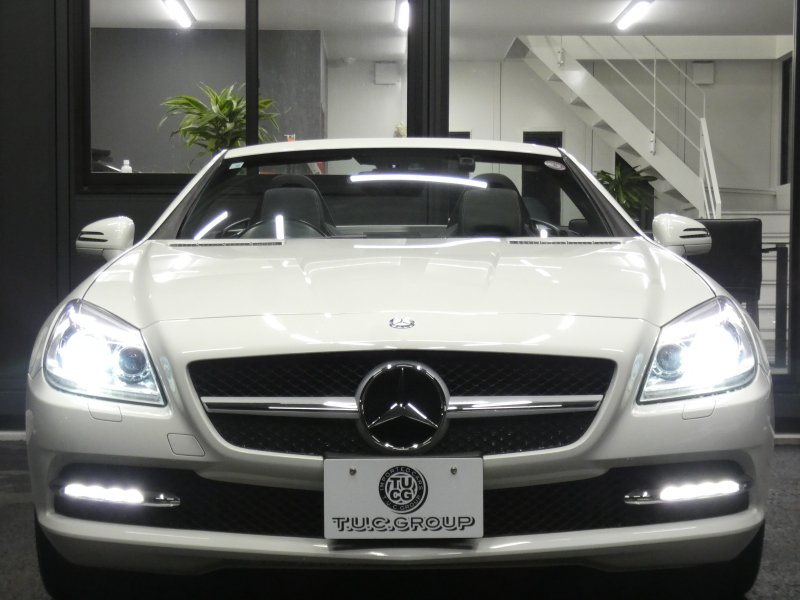 メルセデスベンツ SLKクラス SLK200 BL-EF ｽﾎﾟｰﾂ　WORK17ｲﾝﾁAW 黒本革ｼｰﾄ/ﾋｰﾀｰ/ｴｱｽｶｰﾌ HDDﾅﾋﾞ 地ﾃﾞｼﾞ ﾊﾞｯｸｶﾒﾗ 純正ﾄﾞﾗﾚｺ ﾊﾟﾄﾞﾙｼﾌﾄ ｷｾﾉﾝﾗｲﾄ/ｲﾝﾃﾘｼﾞｪﾝﾄﾗｲﾄ　2年保証付