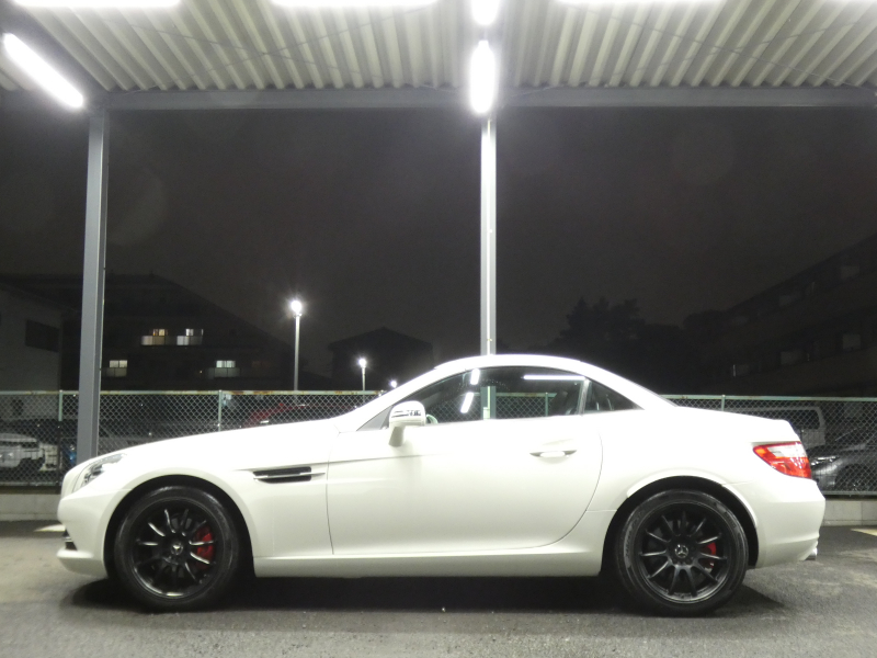 メルセデスベンツ SLKクラス SLK200 BL-EF ｽﾎﾟｰﾂ　WORK17ｲﾝﾁAW 黒本革ｼｰﾄ/ﾋｰﾀｰ/ｴｱｽｶｰﾌ HDDﾅﾋﾞ 地ﾃﾞｼﾞ ﾊﾞｯｸｶﾒﾗ 純正ﾄﾞﾗﾚｺ ﾊﾟﾄﾞﾙｼﾌﾄ ｷｾﾉﾝﾗｲﾄ/ｲﾝﾃﾘｼﾞｪﾝﾄﾗｲﾄ　2年保証付