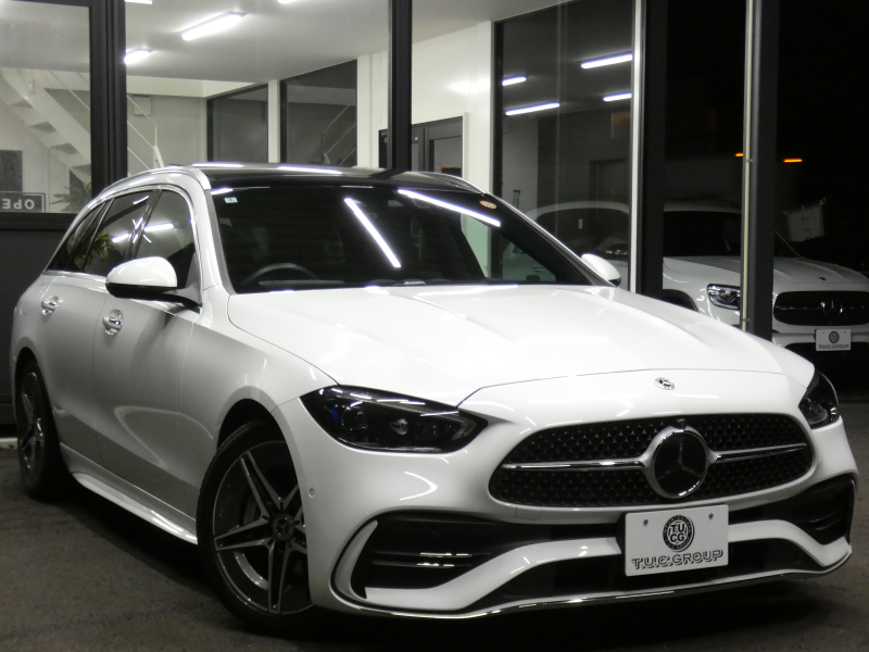 メルセデスベンツ Cクラス C200 ｽﾃｰｼｮﾝﾜｺﾞﾝ AVG AMGﾗｲﾝ&ﾚｻﾞｰｴｸｽｸﾙｰｼﾌﾞ&ﾍﾞｰｼｯｸPKG　ISG搭載 AMGｴｱﾛ&18AW ﾘｱｱｸｽﾙｽﾃｱﾘﾝｸﾞ 黒革ｼｰﾄ ﾊﾟﾉﾗﾏSR MBUXﾅﾋﾞ 地ﾃﾞｼﾞ 360ｶﾒﾗ Appleｶｰﾌﾟﾚｲ ﾍｯﾄﾞｱｯﾌﾟD ﾃﾞｼﾞﾀﾙｺｯｸﾋﾟｯﾄD 自動ﾘｱｹﾞｰﾄ DIGITALﾗｲﾄ　2年保証付