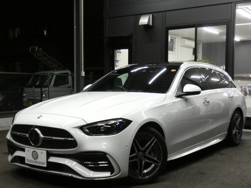 メルセデスベンツ Cクラス C200 ｽﾃｰｼｮﾝﾜｺﾞﾝ AVG AMGﾗｲﾝ&ﾚｻﾞｰｴｸｽｸﾙｰｼﾌﾞ&ﾍﾞｰｼｯｸPKG　ISG搭載 AMGｴｱﾛ&18AW ﾘｱｱｸｽﾙｽﾃｱﾘﾝｸﾞ 黒革ｼｰﾄ ﾊﾟﾉﾗﾏSR MBUXﾅﾋﾞ 地ﾃﾞｼﾞ 360ｶﾒﾗ Appleｶｰﾌﾟﾚｲ ﾍｯﾄﾞｱｯﾌﾟD ﾃﾞｼﾞﾀﾙｺｯｸﾋﾟｯﾄD 自動ﾘｱｹﾞｰﾄ DIGITALﾗｲﾄ　2年保証付