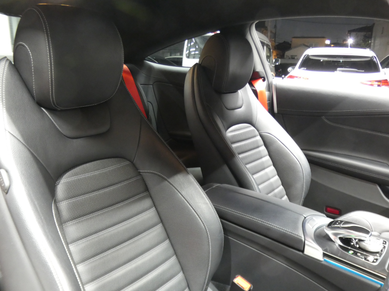 AMG Cクラス C43 4MATIC ｸｰﾍﾟ ﾚｰﾀﾞｰｾｰﾌﾃｨPKG　9速AT AMGｴｱﾛ&19ｲﾝﾁｱﾙﾐ 黒本革 HDDﾅﾋﾞ 地ﾃﾞｼﾞ ﾊﾞｯｸｶﾒﾗ Burmester ﾊﾟﾌｭｰﾑｱﾄﾏｲｻﾞｰ 純正ﾄﾞﾗﾚｺ 自動ﾄﾗﾝｸ/ﾌｯﾄOP ﾊﾟﾄﾞﾙｼﾌﾄ LEDﾍｯﾄﾞﾗｲﾄ/ｱﾀﾞﾌﾟﾃｨﾌﾞHB　2年保証付