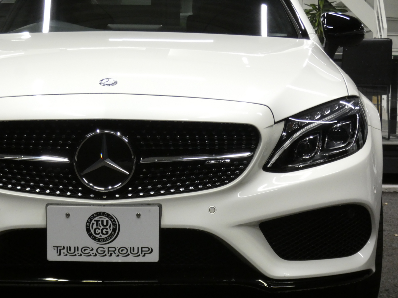 AMG Cクラス C43 4MATIC ｸｰﾍﾟ ﾚｰﾀﾞｰｾｰﾌﾃｨPKG　9速AT AMGｴｱﾛ&19ｲﾝﾁｱﾙﾐ 黒本革 HDDﾅﾋﾞ 地ﾃﾞｼﾞ ﾊﾞｯｸｶﾒﾗ Burmester ﾊﾟﾌｭｰﾑｱﾄﾏｲｻﾞｰ 純正ﾄﾞﾗﾚｺ 自動ﾄﾗﾝｸ/ﾌｯﾄOP ﾊﾟﾄﾞﾙｼﾌﾄ LEDﾍｯﾄﾞﾗｲﾄ/ｱﾀﾞﾌﾟﾃｨﾌﾞHB　2年保証付