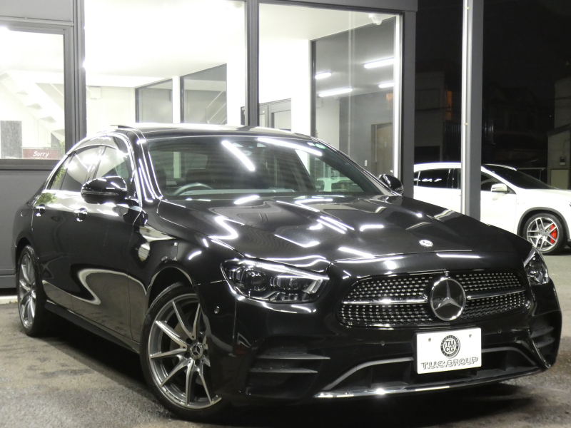 メルセデスベンツ Eクラス E300 ｽﾎﾟｰﾂ ｴｸｽｸﾙｰｼﾌﾞ&ﾚｰﾀﾞｰｾｰﾌﾃｨPKG　後期 1ｵｰﾅｰ meｺﾈｸﾄ ﾌﾞﾗｯｸﾅｯﾊﾟﾚｻﾞｰ/前後ﾋｰﾀｰ ﾊﾟﾉﾗﾏSR MBUXﾅﾋﾞ 地ﾃﾞｼﾞ 360度ｶﾒﾗ 前後ﾄﾞﾗﾚｺ Burmester ﾍｯﾄﾞｱｯﾌﾟD ｴｱﾊﾞﾗﾝｽPKG ｵｰﾄﾄﾗﾝｸ AMGｴｱﾛ&19ｲﾝﾁAW　2年保証付