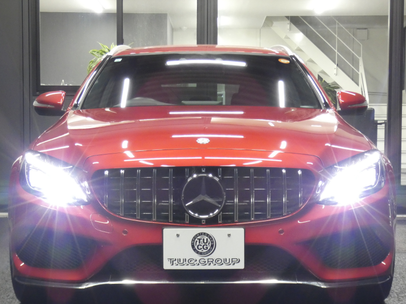 メルセデスベンツ Cクラス C250 ｽﾃｰｼｮﾝﾜｺﾞﾝ ｽﾎﾟｰﾂ ﾚｰﾀﾞｰｾｰﾌﾃｨPKG　AMGｴｱﾛ&19AW 黒本革ｼｰﾄ/ﾋｰﾀｰ HDDﾅﾋﾞ 地ﾃﾞｼﾞ Bｶﾒﾗ Burmester ﾍｯﾄﾞｱｯﾌﾟD ｴｱﾊﾞﾗﾝｽPKG 自動ﾘｱｹﾞｰﾄ/ﾌｯﾄOP ﾊﾟﾄﾞﾙｼﾌﾄ LEDﾗｲﾄ/ｵｰﾄHB ｱﾝﾋﾞｴﾝﾄﾗｲﾄ　2年保証付