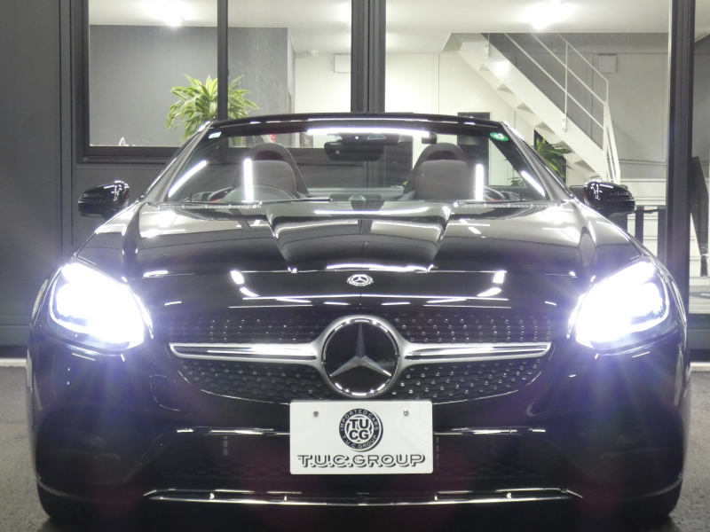 メルセデスベンツ SLCクラス SLC180 ｽﾎﾟｰﾂ ﾚｰﾀﾞｰｾｰﾌﾃｨPKG　9速AT AMGｴｱﾛ&18AW ｷｰﾚｽｺﾞｰ 黒本革ｼｰﾄ/ﾋｰﾀｰ HDDﾅﾋﾞ 地ﾃﾞｼﾞ AppleCarPlay Bｶﾒﾗ ﾀﾞｲﾅﾐｯｸｾﾚｸﾄ ﾀﾞｯｼｭﾎﾞｰﾄﾞｸﾛｯｸ LEDﾍｯﾄﾞﾗｲﾄ/ｱﾀﾞﾌﾟﾃｨﾌﾞHB 純正ﾄﾞﾗﾚｺ　2年保証付