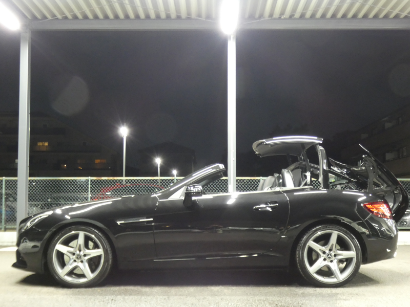 メルセデスベンツ SLCクラス SLC180 ｽﾎﾟｰﾂ ﾚｰﾀﾞｰｾｰﾌﾃｨPKG　9速AT AMGｴｱﾛ&18AW ｷｰﾚｽｺﾞｰ 黒本革ｼｰﾄ/ﾋｰﾀｰ HDDﾅﾋﾞ 地ﾃﾞｼﾞ AppleCarPlay Bｶﾒﾗ ﾀﾞｲﾅﾐｯｸｾﾚｸﾄ ﾀﾞｯｼｭﾎﾞｰﾄﾞｸﾛｯｸ LEDﾍｯﾄﾞﾗｲﾄ/ｱﾀﾞﾌﾟﾃｨﾌﾞHB 純正ﾄﾞﾗﾚｺ　2年保証付