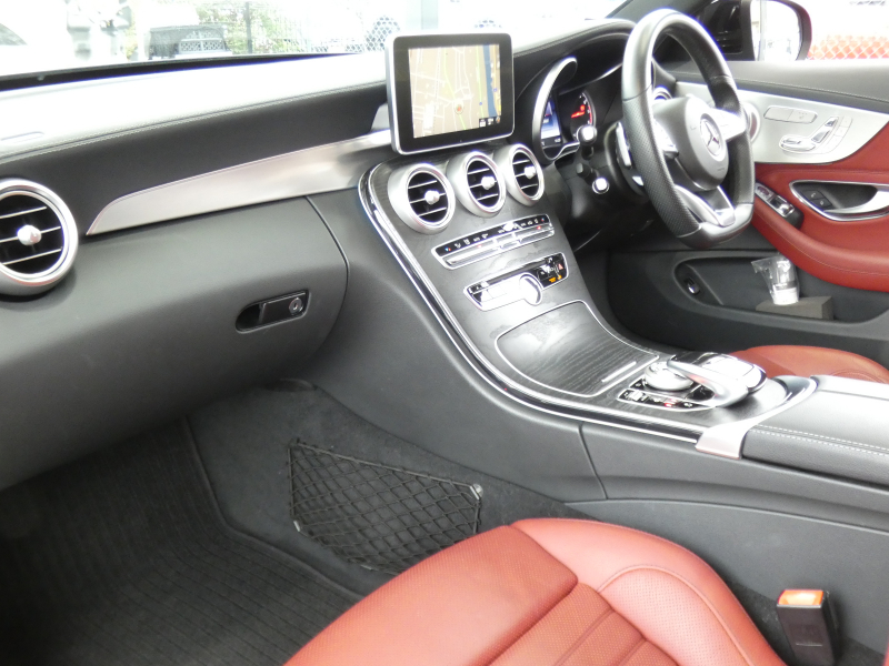 AMG Cクラス C43 4MATIC ｸｰﾍﾟ ﾚｰﾀﾞｰｾｰﾌﾃｨPKG　9速AT AMGｴｱﾛ&19ｲﾝﾁｱﾙﾐ 赤本革 ﾊﾟﾉﾗﾏｻﾝﾙｰﾌ HDDﾅﾋﾞ 地ﾃﾞｼﾞ ﾊﾞｯｸｶﾒﾗ Burmester ﾊﾟﾌｭｰﾑｱﾄﾏｲｻﾞｰ 自動ﾄﾗﾝｸ/ﾌｯﾄOP ﾊﾟﾄﾞﾙｼﾌﾄ LEDﾍｯﾄﾞﾗｲﾄ/ｱﾀﾞﾌﾟﾃｨﾌﾞHB　2年保証付