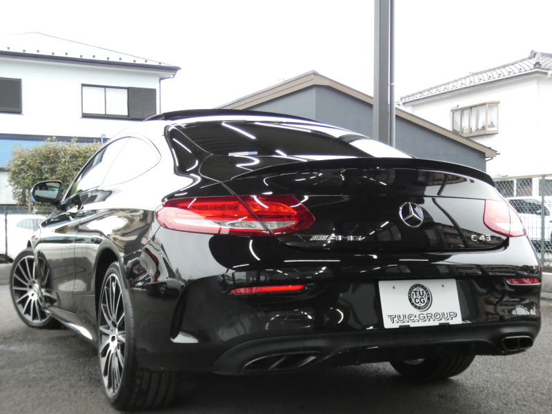 AMG Cクラス C43 4MATIC ｸｰﾍﾟ ﾚｰﾀﾞｰｾｰﾌﾃｨPKG　9速AT AMGｴｱﾛ&19ｲﾝﾁｱﾙﾐ 赤本革 ﾊﾟﾉﾗﾏｻﾝﾙｰﾌ HDDﾅﾋﾞ 地ﾃﾞｼﾞ ﾊﾞｯｸｶﾒﾗ Burmester ﾊﾟﾌｭｰﾑｱﾄﾏｲｻﾞｰ 自動ﾄﾗﾝｸ/ﾌｯﾄOP ﾊﾟﾄﾞﾙｼﾌﾄ LEDﾍｯﾄﾞﾗｲﾄ/ｱﾀﾞﾌﾟﾃｨﾌﾞHB　2年保証付