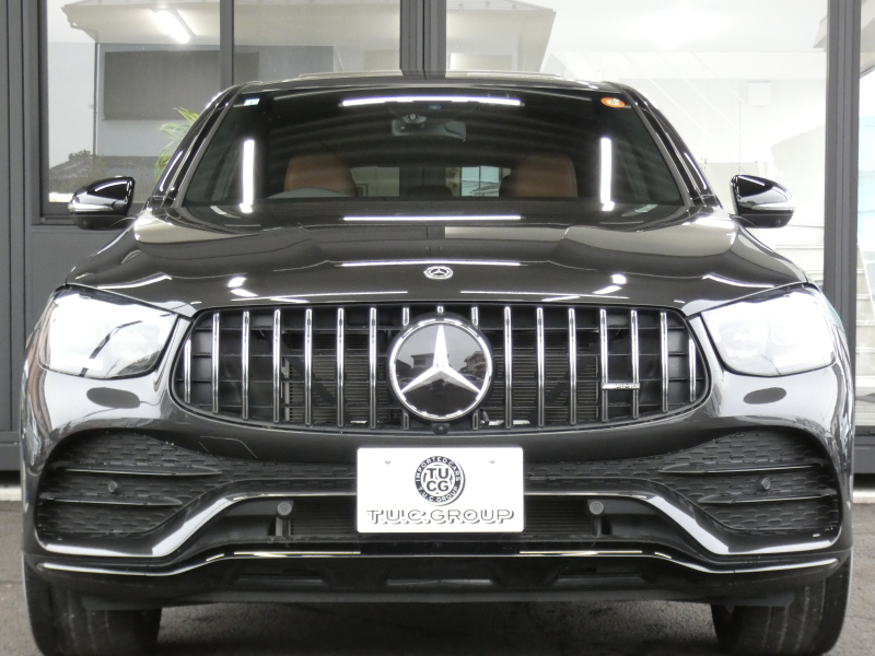 AMG GLCクーペ GLC43 4MATIC ｸｰﾍﾟ ﾚｻﾞｰｴｸｽｸﾙｰｼﾌﾞ&ﾚｰﾀﾞｰｾｰﾌﾃｨPKG　後期 1ｵｰﾅｰ 390ps meｺﾈｸﾄ 茶革/ﾍﾞﾝﾁﾚｰﾀｰ ｻﾝﾙｰﾌ MBUXﾅﾋﾞ 地ﾃﾞｼﾞ 360ｶﾒﾗ ﾍｯﾄﾞｱｯﾌﾟD Burmester ｴｱﾊﾞﾗﾝｽPKG ﾄﾞﾗﾚｺ LEDﾍｯﾄﾞﾗｲﾄ AMGｴｱﾛ/20ｲﾝﾁAW　2年保証付