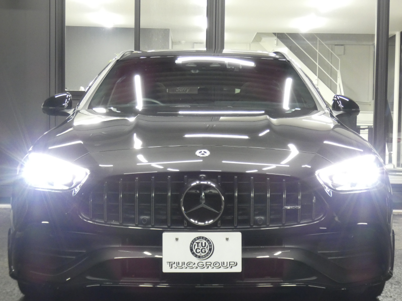 AMG Cクラス C43 4MATIC ｽﾃｰｼｮﾝﾜｺﾞﾝ AMGﾅｲﾄ&ﾚｰﾀﾞｰｾｰﾌﾃｨPKG　BSG搭載 1ｵｰﾅｰ 現行型 AMGｴｱﾛ&19AW ﾊﾟﾌｫｰﾏﾝｽｻｳﾝﾄﾞ ﾘｱｱｸｽﾙｽﾃｱﾘﾝｸﾞ 黒革ｼｰﾄ/ﾋｰﾀｰ/ﾍﾞﾝﾁﾚｰﾀｰ ﾊﾟﾉﾗﾏSR MBUXﾅﾋﾞ 地ﾃﾞｼﾞ 360ｶﾒﾗ Burmester HUD DIGITALﾗｲﾄ　2年保証付