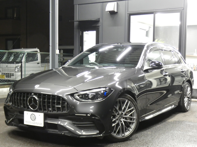 AMG Cクラス C43 4MATIC ｽﾃｰｼｮﾝﾜｺﾞﾝ AMGﾅｲﾄ&ﾚｰﾀﾞｰｾｰﾌﾃｨPKG　BSG搭載 1ｵｰﾅｰ 現行型 AMGｴｱﾛ&19AW ﾊﾟﾌｫｰﾏﾝｽｻｳﾝﾄﾞ ﾘｱｱｸｽﾙｽﾃｱﾘﾝｸﾞ 黒革ｼｰﾄ/ﾋｰﾀｰ/ﾍﾞﾝﾁﾚｰﾀｰ ﾊﾟﾉﾗﾏSR MBUXﾅﾋﾞ 地ﾃﾞｼﾞ 360ｶﾒﾗ Burmester HUD DIGITALﾗｲﾄ　2年保証付
