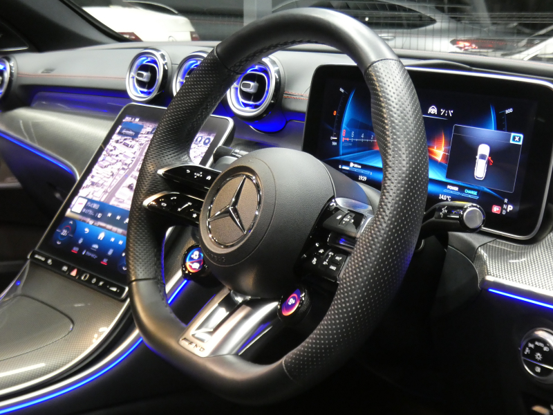 AMG Cクラス C43 4MATIC ｽﾃｰｼｮﾝﾜｺﾞﾝ AMGﾅｲﾄ&ﾚｰﾀﾞｰｾｰﾌﾃｨPKG　BSG搭載 1ｵｰﾅｰ 現行型 AMGｴｱﾛ&19AW ﾊﾟﾌｫｰﾏﾝｽｻｳﾝﾄﾞ ﾘｱｱｸｽﾙｽﾃｱﾘﾝｸﾞ 黒革ｼｰﾄ/ﾋｰﾀｰ/ﾍﾞﾝﾁﾚｰﾀｰ ﾊﾟﾉﾗﾏSR MBUXﾅﾋﾞ 地ﾃﾞｼﾞ 360ｶﾒﾗ Burmester HUD DIGITALﾗｲﾄ　2年保証付