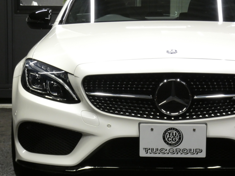 AMG Cクラス C43 4MATIC ｴｸｽｸﾙｰｼﾌﾞ&ﾚｰﾀﾞｰｾｰﾌﾃｨPKG　9速AT AMGｴｱﾛ&19ｲﾝﾁｱﾙﾐ 黒本革 ﾊﾟﾉﾗﾏｻﾝﾙｰﾌ HDDﾅﾋﾞ 地ﾃﾞｼﾞ ﾊﾞｯｸｶﾒﾗ Burmester ｴｱﾊﾞﾗﾝｽPKG/ﾊﾟﾌｭｰﾑｱﾄﾏｲｻﾞｰ ﾄﾞﾗﾚｺ LEDﾍｯﾄﾞﾗｲﾄ/ｵｰﾄHB　2年保証付