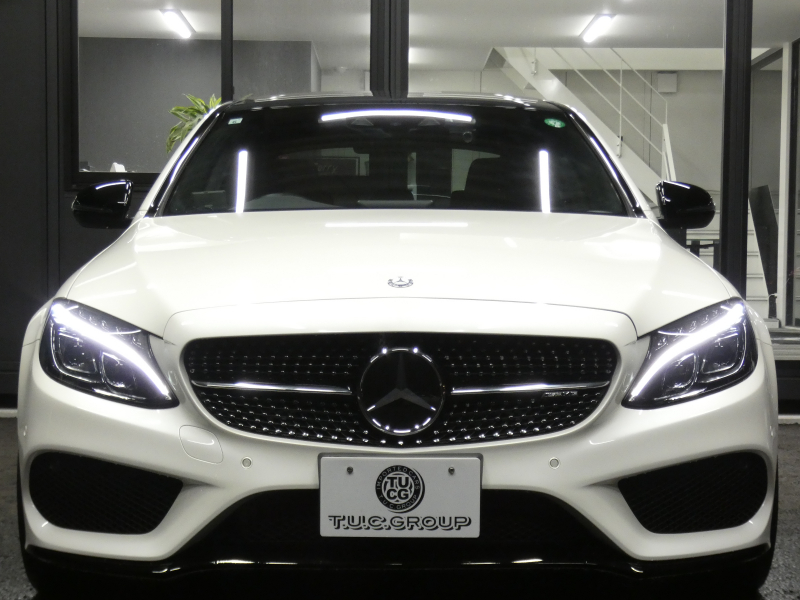 AMG Cクラス C43 4MATIC ｴｸｽｸﾙｰｼﾌﾞ&ﾚｰﾀﾞｰｾｰﾌﾃｨPKG　9速AT AMGｴｱﾛ&19ｲﾝﾁｱﾙﾐ 黒本革 ﾊﾟﾉﾗﾏｻﾝﾙｰﾌ HDDﾅﾋﾞ 地ﾃﾞｼﾞ ﾊﾞｯｸｶﾒﾗ Burmester ｴｱﾊﾞﾗﾝｽPKG/ﾊﾟﾌｭｰﾑｱﾄﾏｲｻﾞｰ ﾄﾞﾗﾚｺ LEDﾍｯﾄﾞﾗｲﾄ/ｵｰﾄHB　2年保証付