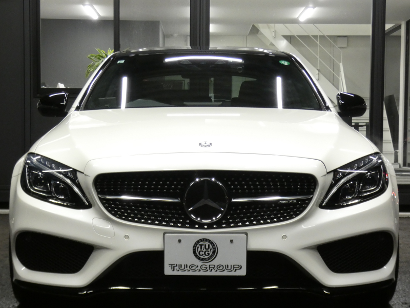 AMG Cクラス C43 4MATIC ｴｸｽｸﾙｰｼﾌﾞ&ﾚｰﾀﾞｰｾｰﾌﾃｨPKG　9速AT AMGｴｱﾛ&19ｲﾝﾁｱﾙﾐ 黒本革 ﾊﾟﾉﾗﾏｻﾝﾙｰﾌ HDDﾅﾋﾞ 地ﾃﾞｼﾞ ﾊﾞｯｸｶﾒﾗ Burmester ｴｱﾊﾞﾗﾝｽPKG/ﾊﾟﾌｭｰﾑｱﾄﾏｲｻﾞｰ ﾄﾞﾗﾚｺ LEDﾍｯﾄﾞﾗｲﾄ/ｵｰﾄHB　2年保証付