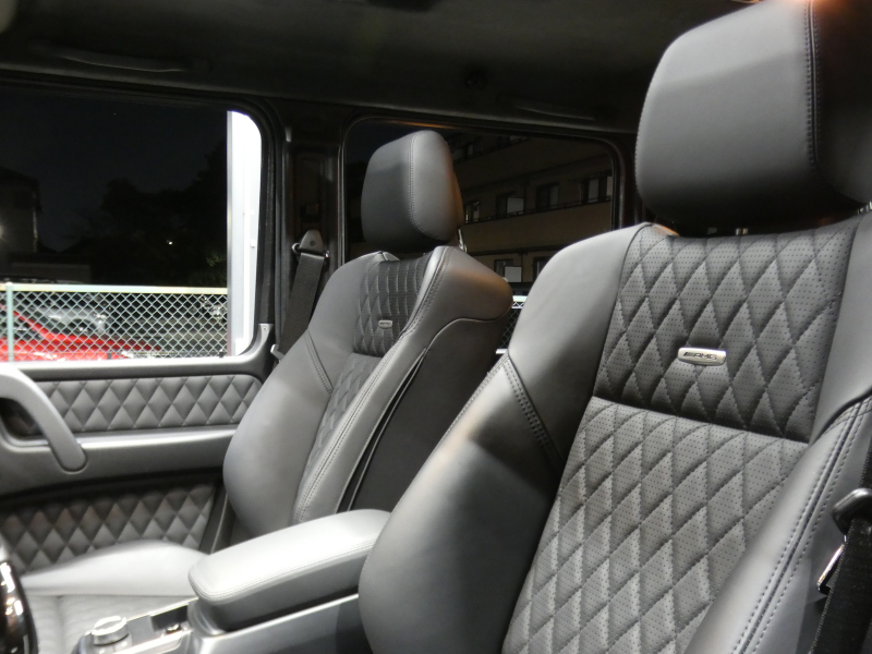 AMG Gクラス G63 AMG designoｴｸｽｸﾙｰｼﾌﾞｲﾝﾃﾘｱPKG　左H designoｴｸｽｸﾙｰｼﾌﾞｼｰﾄ/ﾍﾞﾝﾁﾚｰﾀｰ ｻﾝﾙｰﾌ ﾃﾞｨｽﾄﾛﾆｯｸﾌﾟﾗｽ HDDﾅﾋﾞ 地ﾃﾞｼﾞ Bｶﾒﾗ harman/kardon AMGﾊﾞﾝﾊﾟｰ AMG20ｲﾝﾁAW 強化ﾌﾞﾚｰｷ/ﾚｯﾄﾞｷｬﾘﾊﾟｰ 　2年保証付