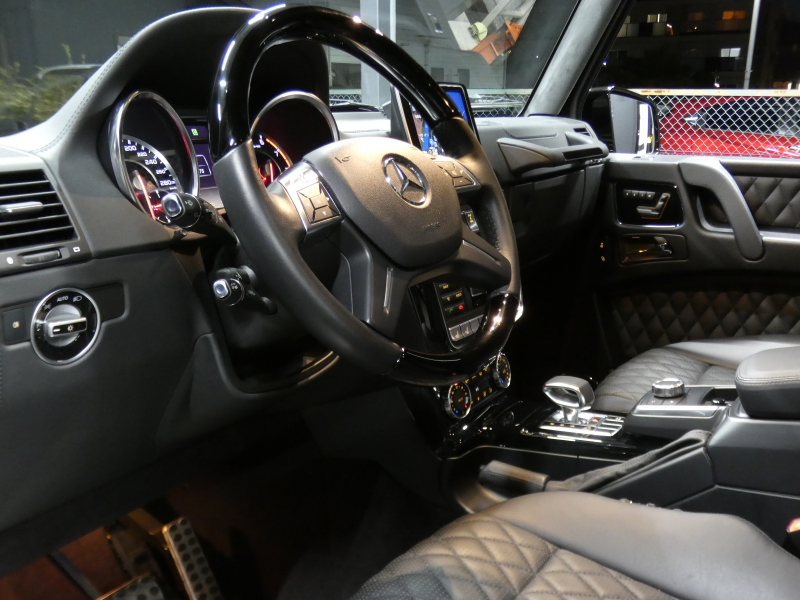 AMG Gクラス G63 AMG designoｴｸｽｸﾙｰｼﾌﾞｲﾝﾃﾘｱPKG　左H designoｴｸｽｸﾙｰｼﾌﾞｼｰﾄ/ﾍﾞﾝﾁﾚｰﾀｰ ｻﾝﾙｰﾌ ﾃﾞｨｽﾄﾛﾆｯｸﾌﾟﾗｽ HDDﾅﾋﾞ 地ﾃﾞｼﾞ Bｶﾒﾗ harman/kardon AMGﾊﾞﾝﾊﾟｰ AMG20ｲﾝﾁAW 強化ﾌﾞﾚｰｷ/ﾚｯﾄﾞｷｬﾘﾊﾟｰ 　2年保証付