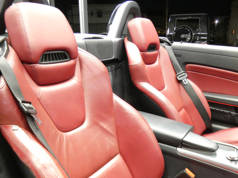 メルセデスベンツ SLKクラス SLK200 ﾚｰﾀﾞｰｾｰﾌﾃｨｴﾃﾞｨｼｮﾝ　100台限定車 AMGｽﾎﾟｰﾂPKG ﾏｼﾞｯｸｽｶｲR ﾍﾞﾝｶﾞﾙﾚｯﾄﾞﾅｯﾊﾟ革 ﾋｰﾀｰ&ｴｱｽｶｰﾌ ｱﾝﾋﾞｴﾝﾄﾗｲﾄ HDDﾅﾋﾞ 地ﾃﾞｼﾞ ﾊﾟｰｸﾄﾛﾆｯｸｾﾝｻｰ ﾊﾟﾄﾞﾙｼﾌﾄ ｷｾﾉﾝﾗｲﾄ/自動ﾊｲﾋﾞｰﾑ AMGｴｱﾛ&18ｲﾝﾁAW　2年保証付