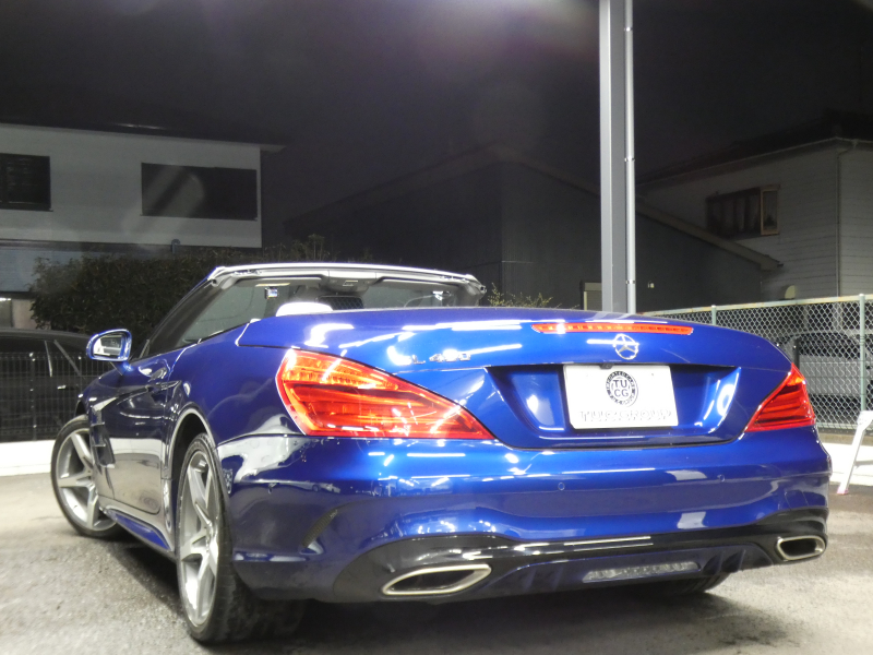 メルセデスベンツ SLクラス SL400 ﾚｰﾀﾞｰｾｰﾌﾃｨPKG　後期 ｷｰﾚｽｺﾞｰ AMGｴｱﾛ&19AW ｶﾞﾗｽﾙｰﾌ ﾎﾟｰｾﾚﾝﾅｯﾊﾟﾚｻﾞｰ ﾋｰﾀｰ&ﾍﾞﾝﾁﾚｰﾀｰ ﾅﾋﾞTV Aｶｰﾌﾟﾚｲ Bｶﾒﾗ Dﾎﾞｰﾄﾞｸﾛｯｸ ﾄﾞﾗﾚｺ ｵｰﾄﾄﾗﾝｸ LEDﾍｯﾄﾞﾗｲﾄ/ｵｰﾄHB ﾏﾙﾁｶﾗｰｱﾝﾋﾞｴﾝﾄﾗｲﾄ　2年保証付