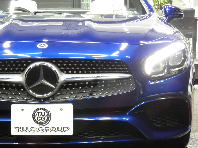 メルセデスベンツ SLクラス SL400 ﾚｰﾀﾞｰｾｰﾌﾃｨPKG　後期 ｷｰﾚｽｺﾞｰ AMGｴｱﾛ&19AW ｶﾞﾗｽﾙｰﾌ ﾎﾟｰｾﾚﾝﾅｯﾊﾟﾚｻﾞｰ ﾋｰﾀｰ&ﾍﾞﾝﾁﾚｰﾀｰ ﾅﾋﾞTV Aｶｰﾌﾟﾚｲ Bｶﾒﾗ Dﾎﾞｰﾄﾞｸﾛｯｸ ﾄﾞﾗﾚｺ ｵｰﾄﾄﾗﾝｸ LEDﾍｯﾄﾞﾗｲﾄ/ｵｰﾄHB ﾏﾙﾁｶﾗｰｱﾝﾋﾞｴﾝﾄﾗｲﾄ　2年保証付