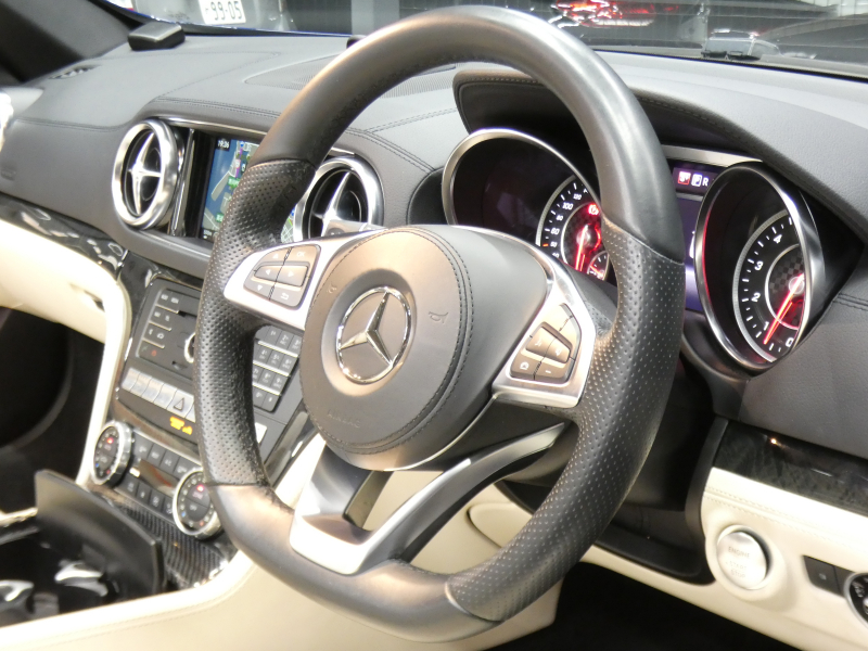 メルセデスベンツ SLクラス SL400 ﾚｰﾀﾞｰｾｰﾌﾃｨPKG　後期 ｷｰﾚｽｺﾞｰ AMGｴｱﾛ&19AW ｶﾞﾗｽﾙｰﾌ ﾎﾟｰｾﾚﾝﾅｯﾊﾟﾚｻﾞｰ ﾋｰﾀｰ&ﾍﾞﾝﾁﾚｰﾀｰ ﾅﾋﾞTV Aｶｰﾌﾟﾚｲ Bｶﾒﾗ Dﾎﾞｰﾄﾞｸﾛｯｸ ﾄﾞﾗﾚｺ ｵｰﾄﾄﾗﾝｸ LEDﾍｯﾄﾞﾗｲﾄ/ｵｰﾄHB ﾏﾙﾁｶﾗｰｱﾝﾋﾞｴﾝﾄﾗｲﾄ　2年保証付