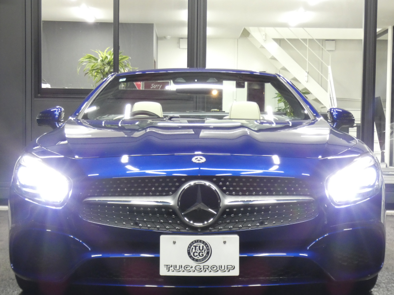 メルセデスベンツ SLクラス SL400 ﾚｰﾀﾞｰｾｰﾌﾃｨPKG　後期 ｷｰﾚｽｺﾞｰ AMGｴｱﾛ&19AW ｶﾞﾗｽﾙｰﾌ ﾎﾟｰｾﾚﾝﾅｯﾊﾟﾚｻﾞｰ ﾋｰﾀｰ&ﾍﾞﾝﾁﾚｰﾀｰ ﾅﾋﾞTV Aｶｰﾌﾟﾚｲ Bｶﾒﾗ Dﾎﾞｰﾄﾞｸﾛｯｸ ﾄﾞﾗﾚｺ ｵｰﾄﾄﾗﾝｸ LEDﾍｯﾄﾞﾗｲﾄ/ｵｰﾄHB ﾏﾙﾁｶﾗｰｱﾝﾋﾞｴﾝﾄﾗｲﾄ　2年保証付