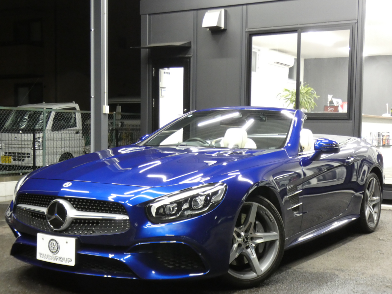 メルセデスベンツ SLクラス SL400 ﾚｰﾀﾞｰｾｰﾌﾃｨPKG　後期 ｷｰﾚｽｺﾞｰ AMGｴｱﾛ&19AW ｶﾞﾗｽﾙｰﾌ ﾎﾟｰｾﾚﾝﾅｯﾊﾟﾚｻﾞｰ ﾋｰﾀｰ&ﾍﾞﾝﾁﾚｰﾀｰ ﾅﾋﾞTV Aｶｰﾌﾟﾚｲ Bｶﾒﾗ Dﾎﾞｰﾄﾞｸﾛｯｸ ﾄﾞﾗﾚｺ ｵｰﾄﾄﾗﾝｸ LEDﾍｯﾄﾞﾗｲﾄ/ｵｰﾄHB ﾏﾙﾁｶﾗｰｱﾝﾋﾞｴﾝﾄﾗｲﾄ　2年保証付